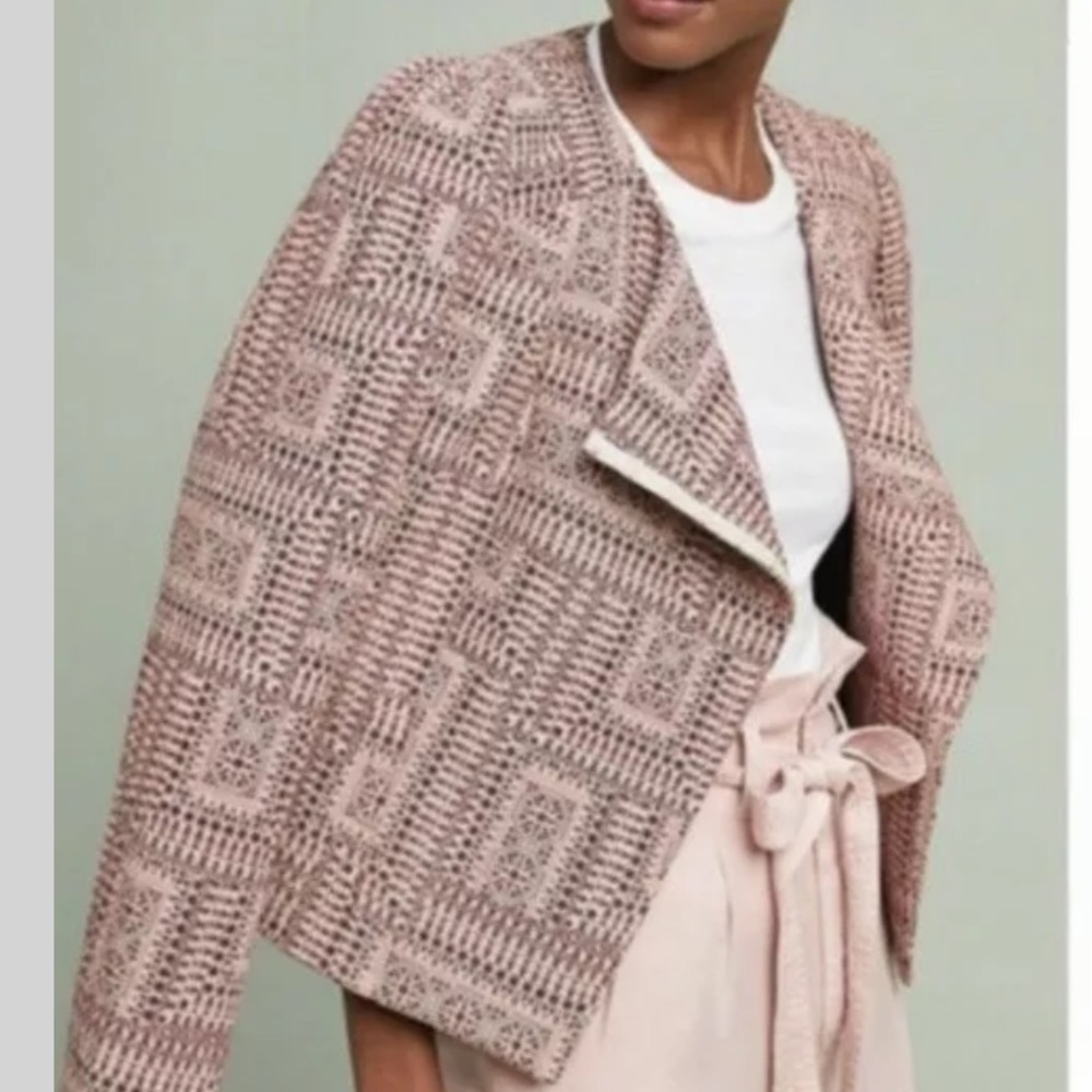 NWOT The Korner Anthropologie Clasp Closure Jacket